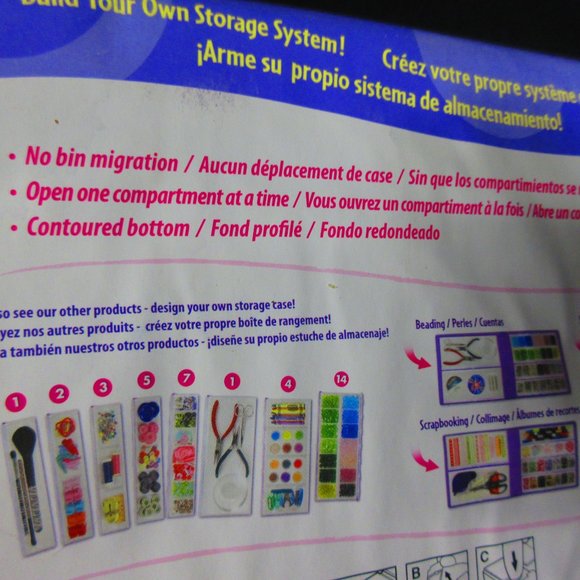 CraftMates Lockables Bead Storage Case - Picture 6 of 11